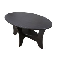 Masuta cafea Roma ovala WENGE, MDF, 100 x 55 x 58 cm Masuta cafea Roma ovala WENGE, MDF, 100 x 55 x 58 cm